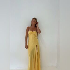 HNTR the Label GAIA GOWN: GOLD SUN